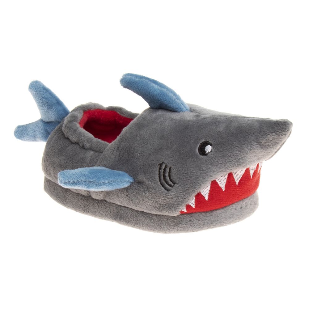 Shark slippers deals for boys