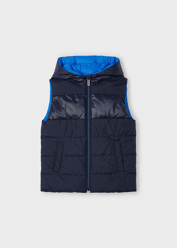 Black & Blue Reversible Vest