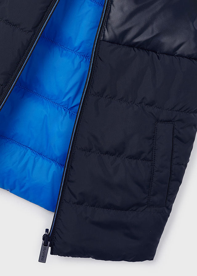 Black & Blue Reversible Vest