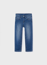 Blue Soft Denim Pant