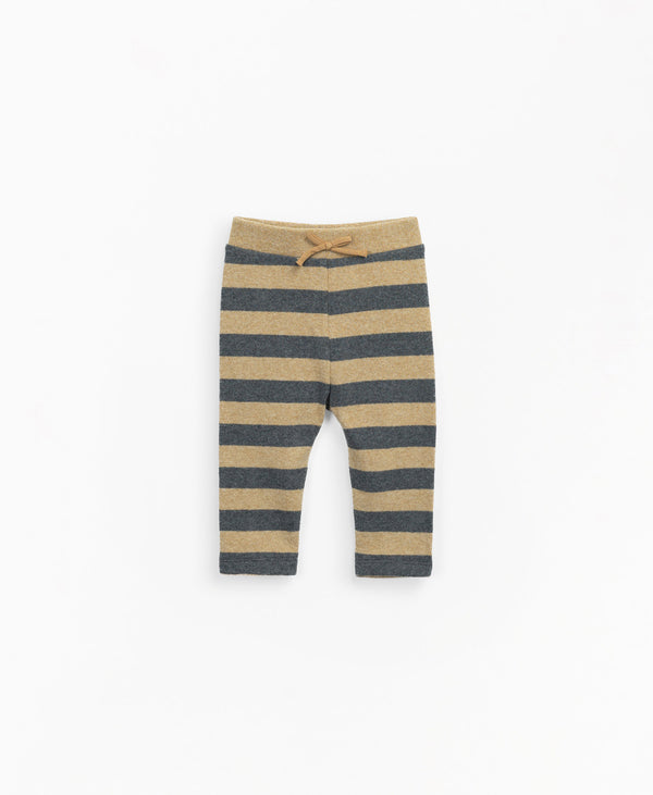 Striped Jersey Sweater w/Striped Legging SET