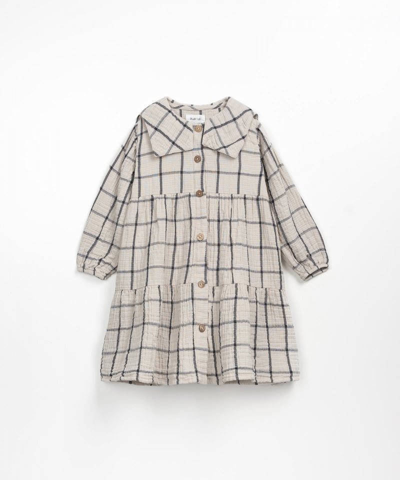 Checked Woven Dress