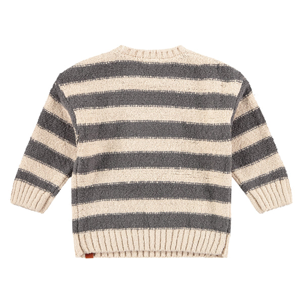 Antra/Sand Stripe Pullover