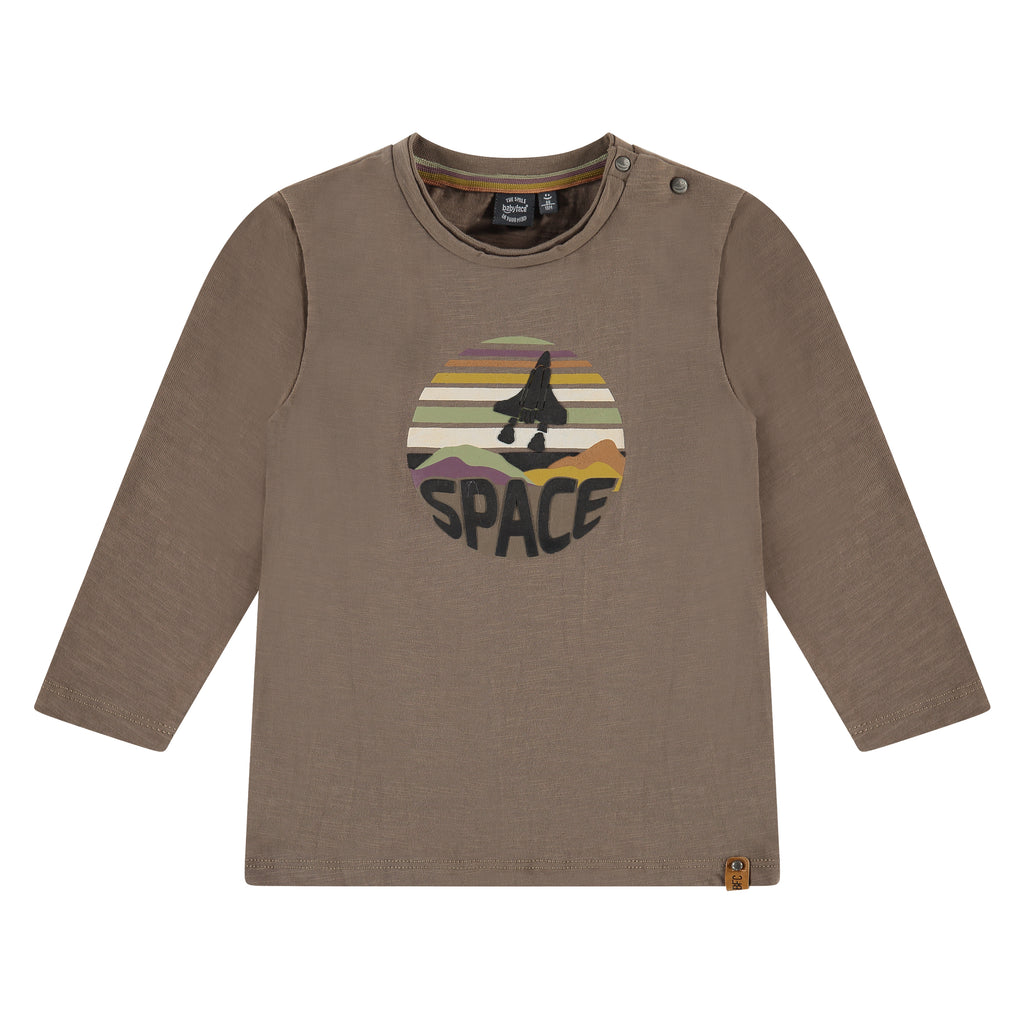 Mocca Space Graphic LS Tee