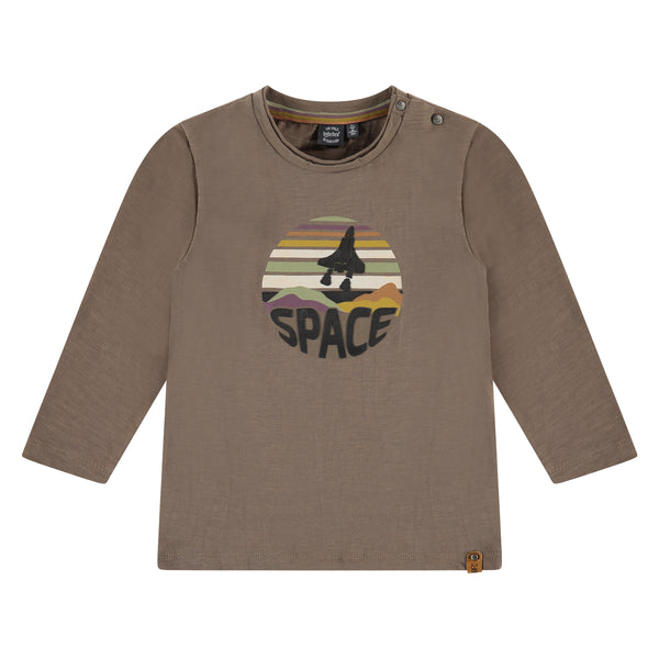 Mocca Space Graphic LS Tee