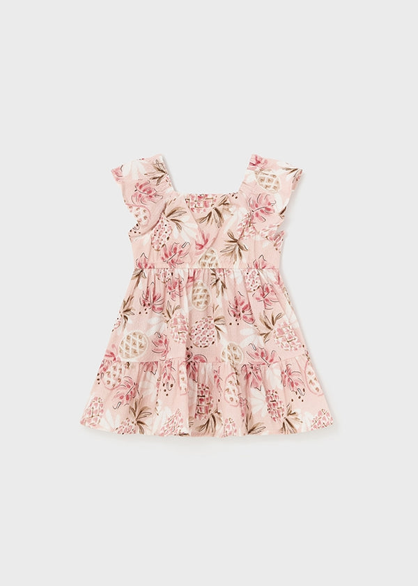 Pink Pineapple Textured Knit Dress