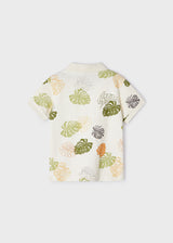 Milk Palm Short Sleeve Polo