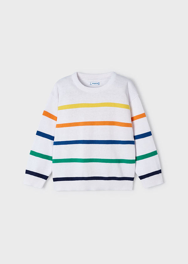 Multi Color Stripe Sweater