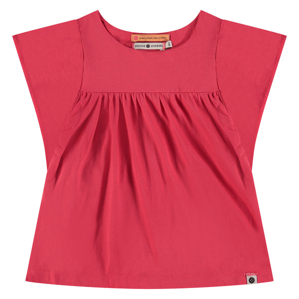 Teaberry S/S Shirt w/ Flower Skirt SET