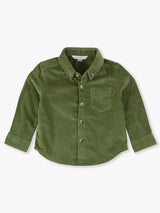 Dusty Olive Corduroy Button Down