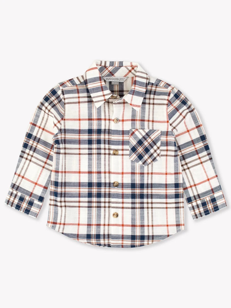 Homegrown Harvest Plaid Button Down