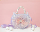 Mini Pearly Lace Crown Crossbody