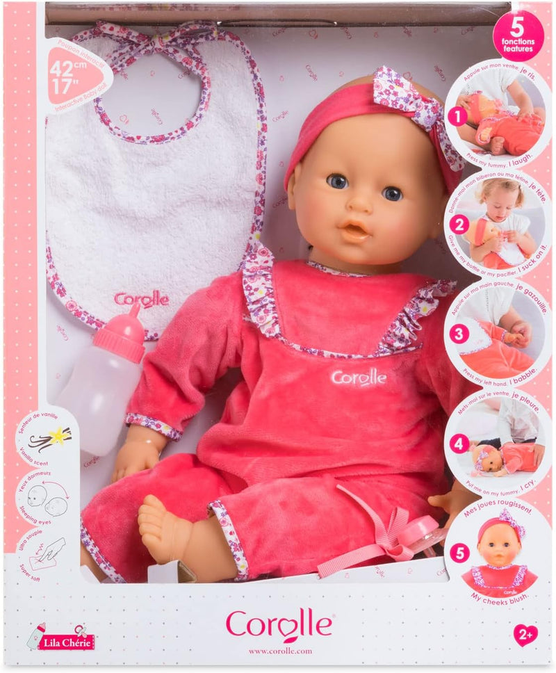 Interactive Large Baby Doll 17" - Lila Cherie