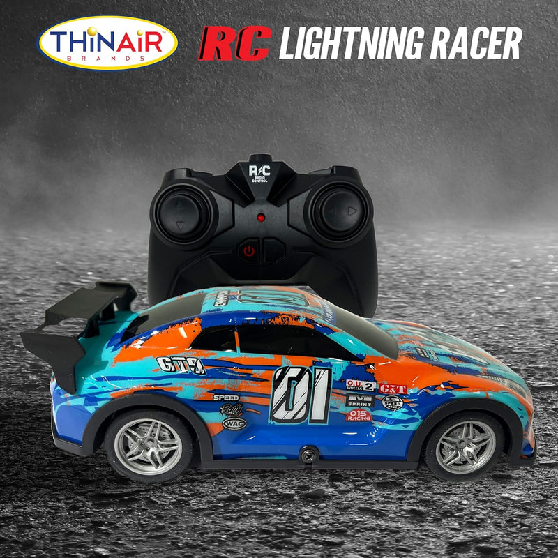 RC Lightning Racer - Blue & Orange