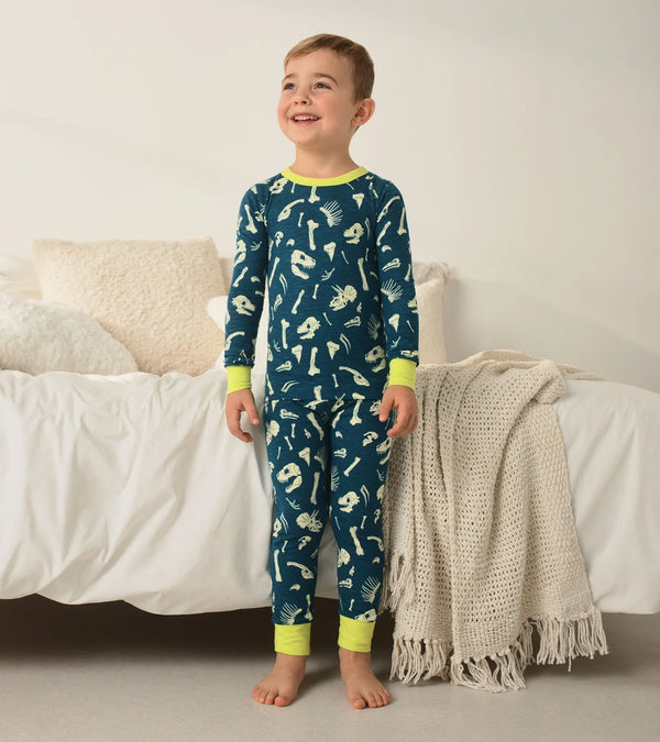 Dino Fossil Glow in the Dark PJ SET