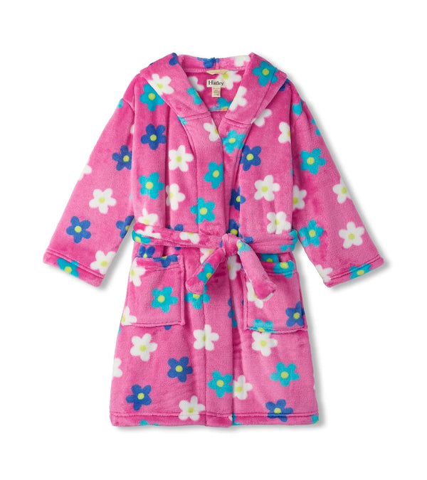 Daisy Fuzzy Fleece Robe