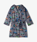 Monster Trucks Fuzzy Fleece Robe