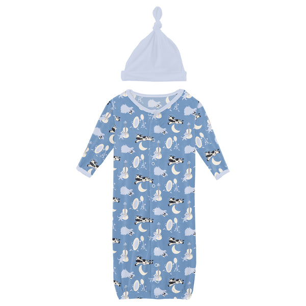 Dream Blue Hey Diddle Diddle Converter Gown & Hat SET