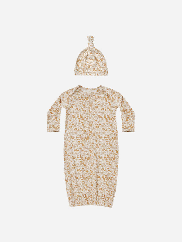 Marigold Gown w/ Hat SET