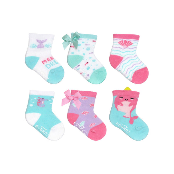 Girls Socks - 6 Pack