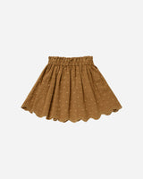 Ivory Cleo Top w/ Brass Mae Skirt SET