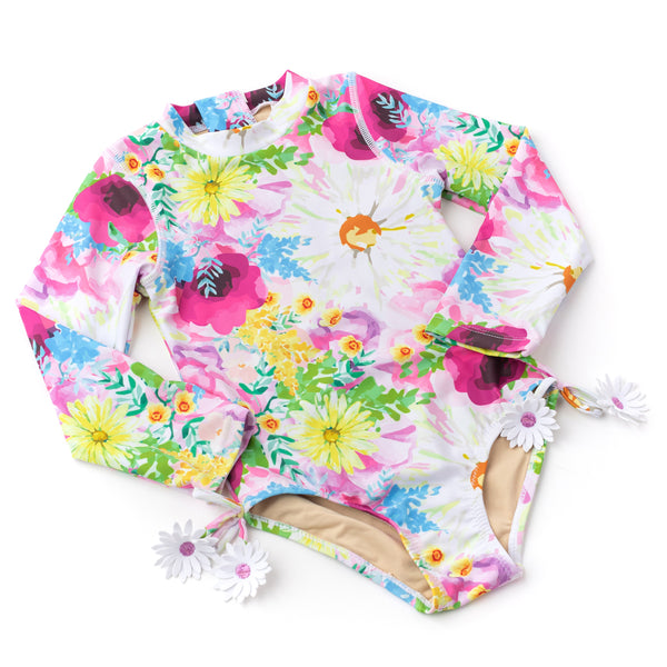 Long Sleeve 1PC - Watercolor Floral
