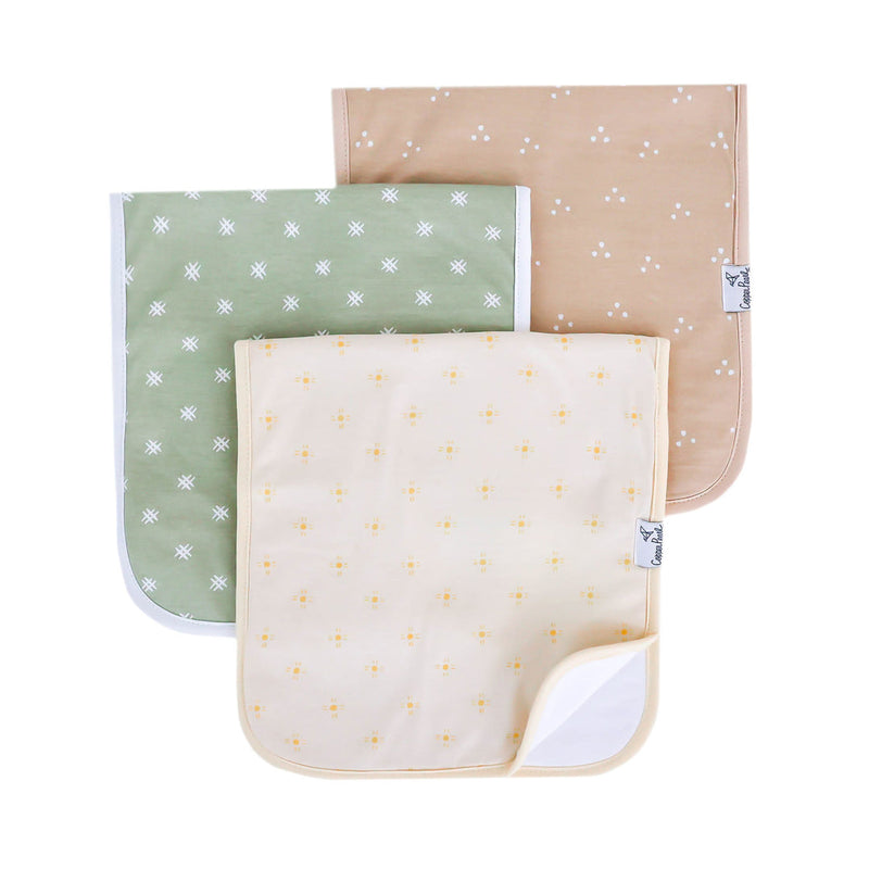 3 Set of Burp Cloths