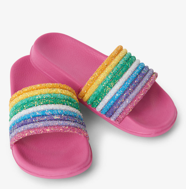 Over the Rainbow Slide On Sandals