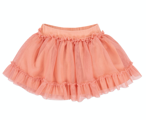 Flower Basket Top w/ Pink Tulle Skirt SET
