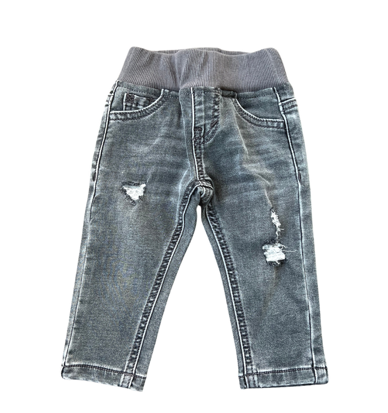 Gray Wash Demin Jean