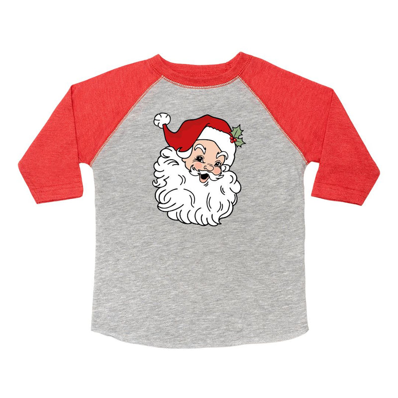 Retro Santa Christmas 3/4 Shirt