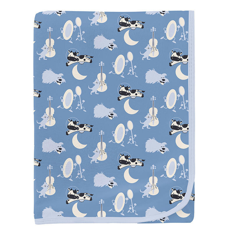 Dream Blue Hey Diddle Diddle Swaddle Blanket