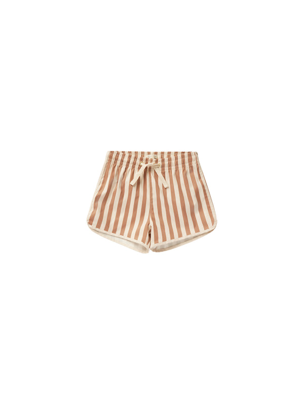 Swim Trunks - Clay Stripe