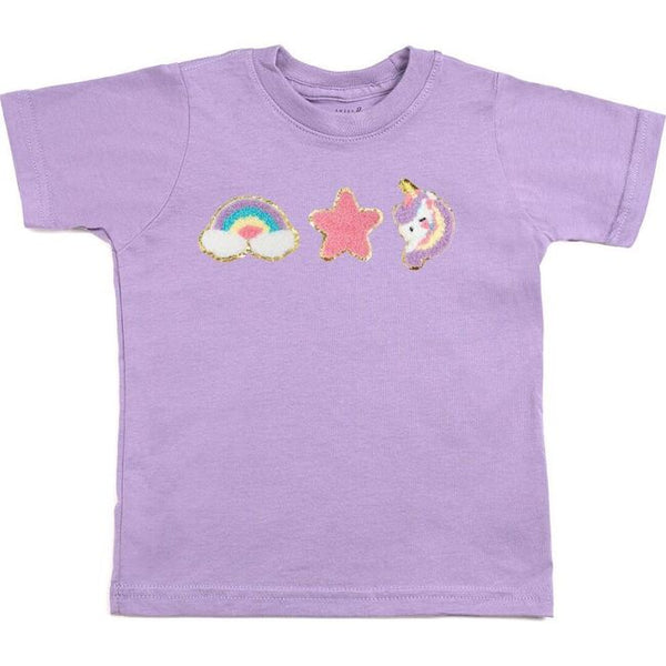 Unicorn Doodle Patch T-Shirt