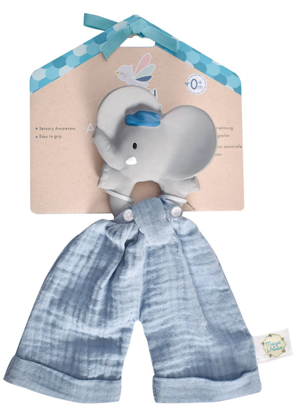Alvin the Elephant Teether Comforter