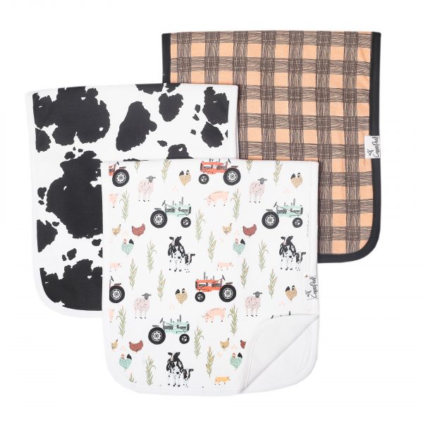 3 Set of Burp Cloths