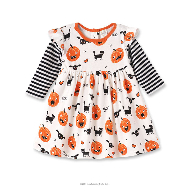 Playful Pumpkin Dress