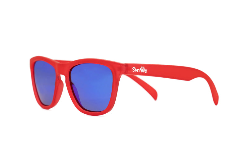 Sunglasses (4-12) Red, White & Boom