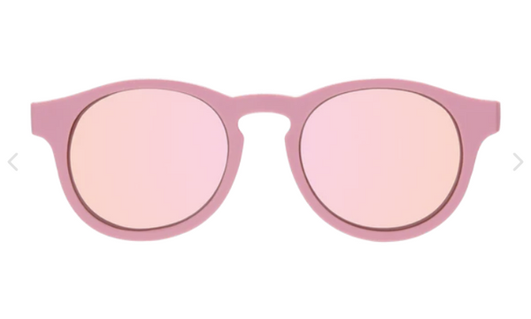 Pretty in Pink Polarized Key Hole Sunglasses (0-2Y)