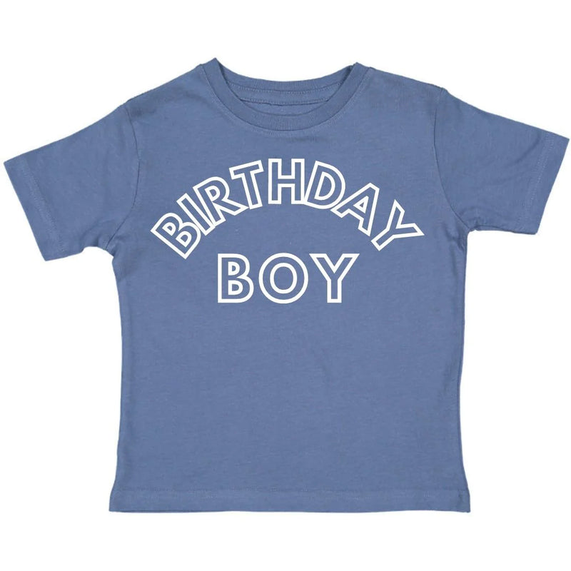 Indigo Birthday Boy Short Sleeve Shirt