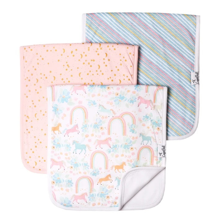 3 Set of Burp Cloths