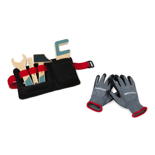 Tool Belt and Gloves Set