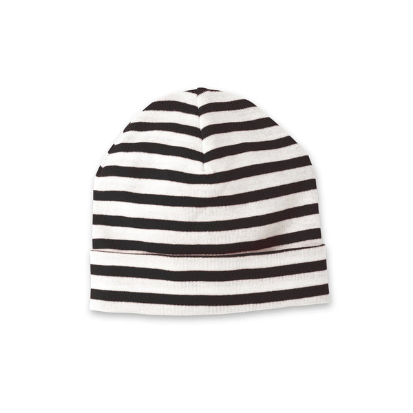 Black Thin Striped Hat